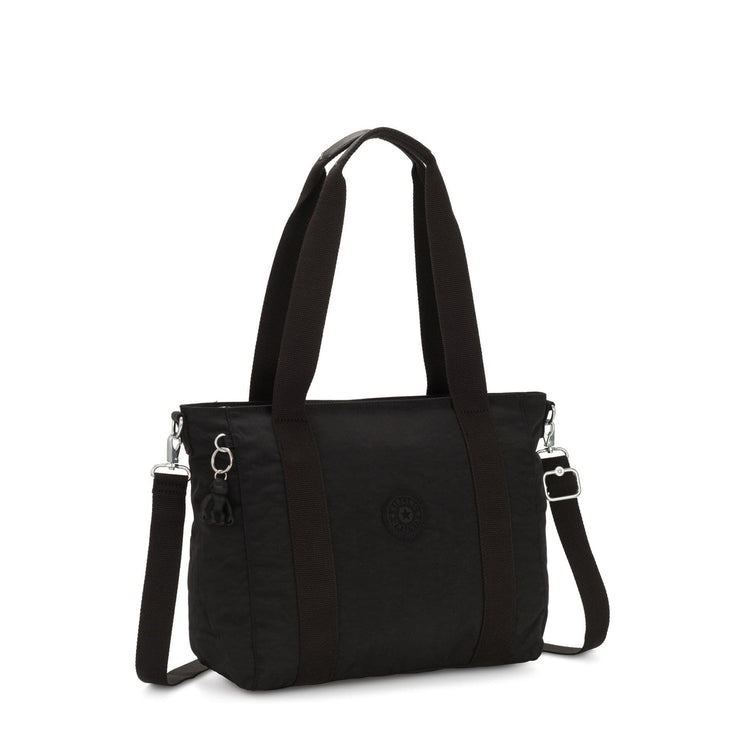 KIPLING-ASSENI S-Small tote (with removable shoulderstrap)-Black Noir-I4400-P39 - I4400-P39