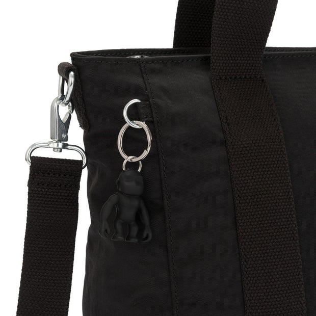 KIPLING-ASSENI S-Small tote (with removable shoulderstrap)-Black Noir-I4400-P39 - I4400-P39