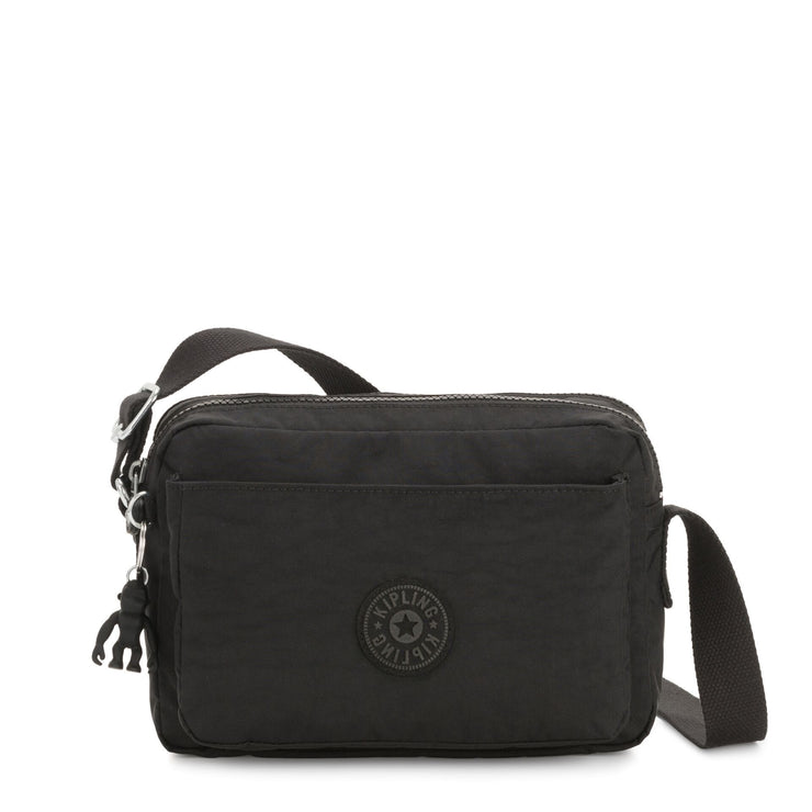 KIPLING-ABANU M-Medium crossbody-Black Noir-I7076-P39