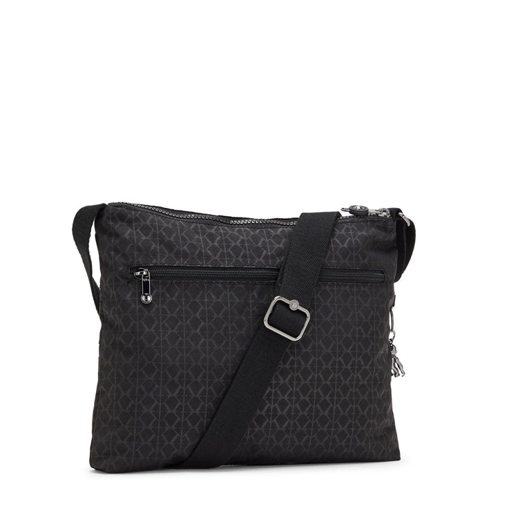 KIPLING-ALVAR-Medium crossbody-Signature Emb-12472-K59