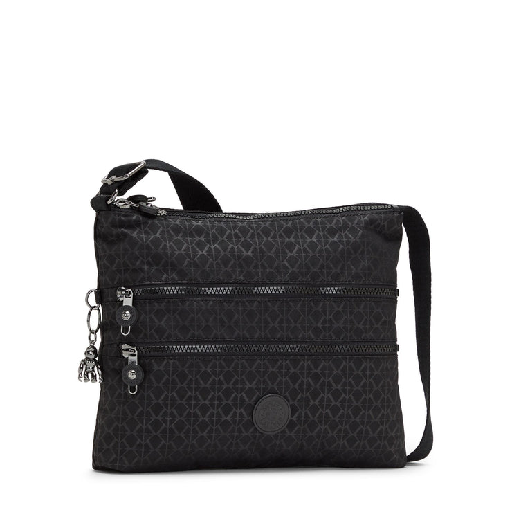 KIPLING-ALVAR-Medium crossbody-Signature Emb-12472-K59