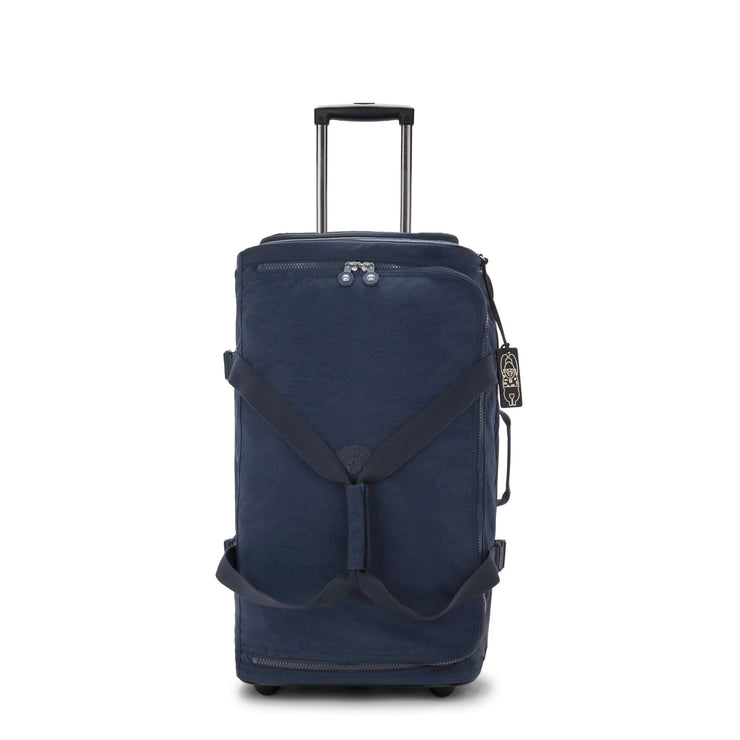 KIPLING-Teagan M-Medium wheeled duffle-Blue Bleu 2-13367-96V