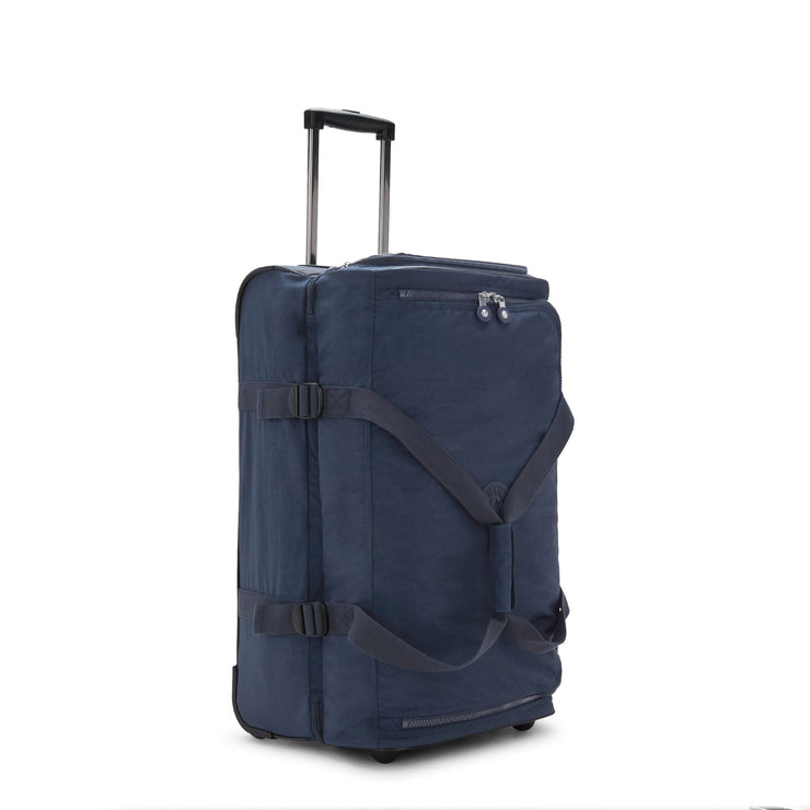 Kipling-Teagan M-Medium Wheeled Duffle-Blue Bleu 2-13367-96V