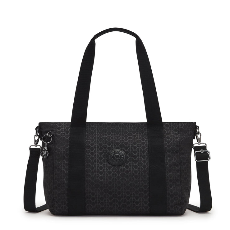 KIPLING-ASSENI S-Small tote (with removable shoulderstrap)-Signature Emb-I6232-K59 - I6232-K59