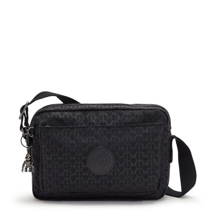 KIPLING-ABANU M-Medium crossbody-Signature Emb-I6831-K59 - I6831-K59