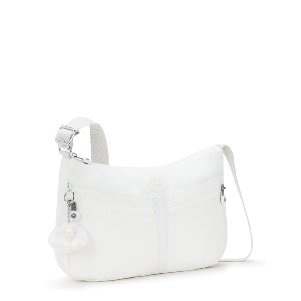 KIPLING-Izellah-Medium crossbody-Pure Alabaster-02144-6KH