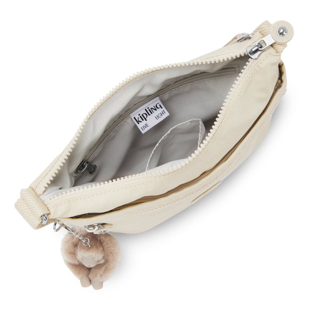 KIPLING-Arto S-Small Crossbody-Beige Pearl-10146-3KA