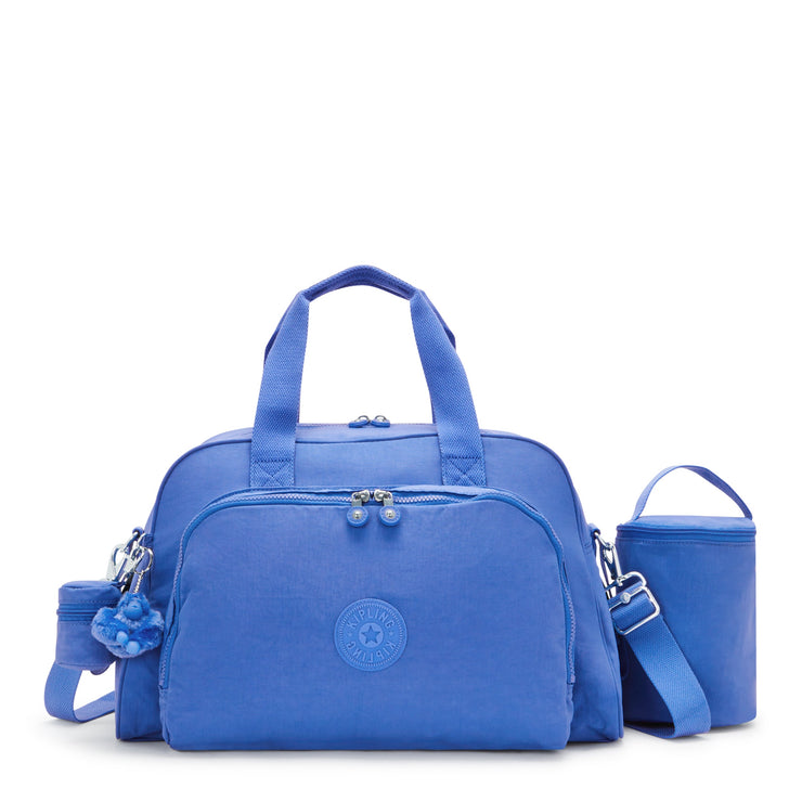 KIPLING-Camama-Large babybag (with changing mat)-Havana Blue-10153-JC7