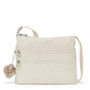 KIPLING-Alvar-Medium crossbody-Beige Pearl-12472-3KA