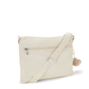 KIPLING-Alvar-Medium crossbody-Beige Pearl-12472-3KA