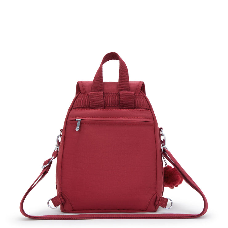 KIPLING Small backpack (convertible to shoulderbag) Female Funky Red Firefly Up 12887-4SS