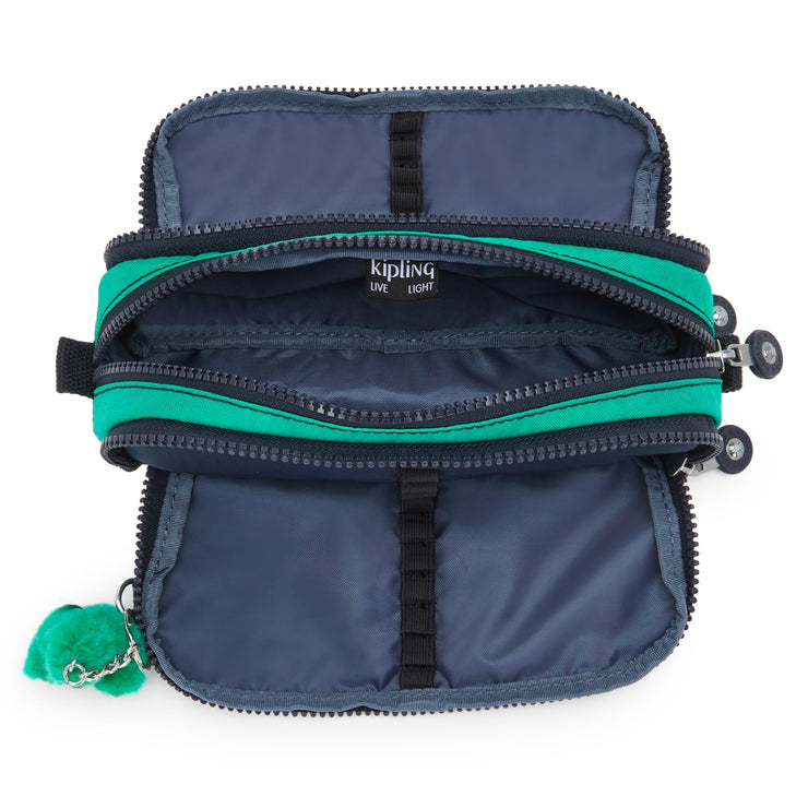 KIPLING-Gitroy-Large pencase-Blue Green Bl-13564-CD7