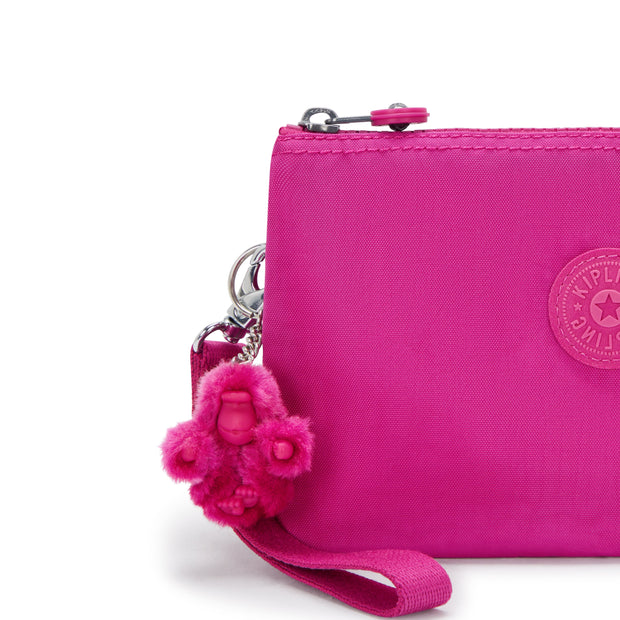 KIPLING Extra large purse (with wristlet) Female Glowing Fuchsia Creativity Xl 15156-3KU