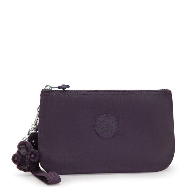 KIPLING Extra large purse (with wristlet) Female Ultimate Plum Creativity Xl 15156-67U