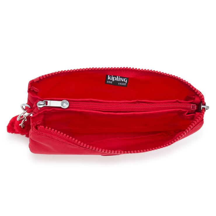 KIPLING-Creativity Xl-Extra large purse (with wristlet)-Red Rouge-15156-Z33