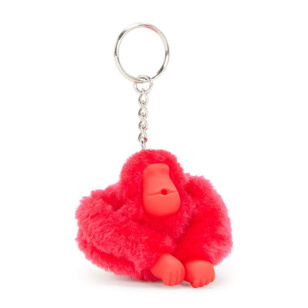 KIPLING-Monkeyclip S Pack10-Small monkey keyhanger-Pink Monkey-16474-3FL