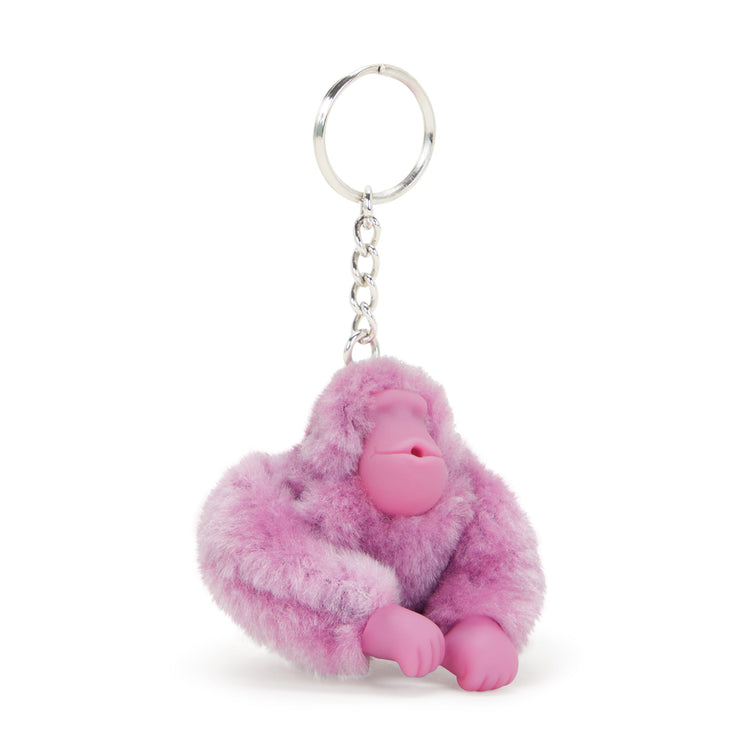 KIPLING-Monkeyclip S Pack10-Small monkey keyhanger-Blooming Pink-16474-R2C