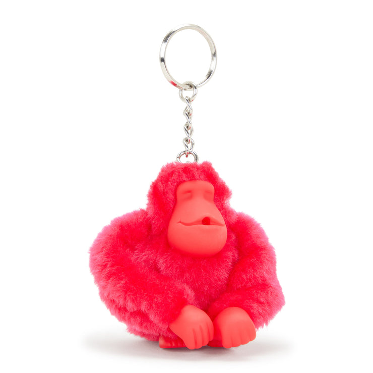 KIPLING-Monkeyclip M Pack10-Medium monkey keyhanger-Pink Monkey-16479-3FL