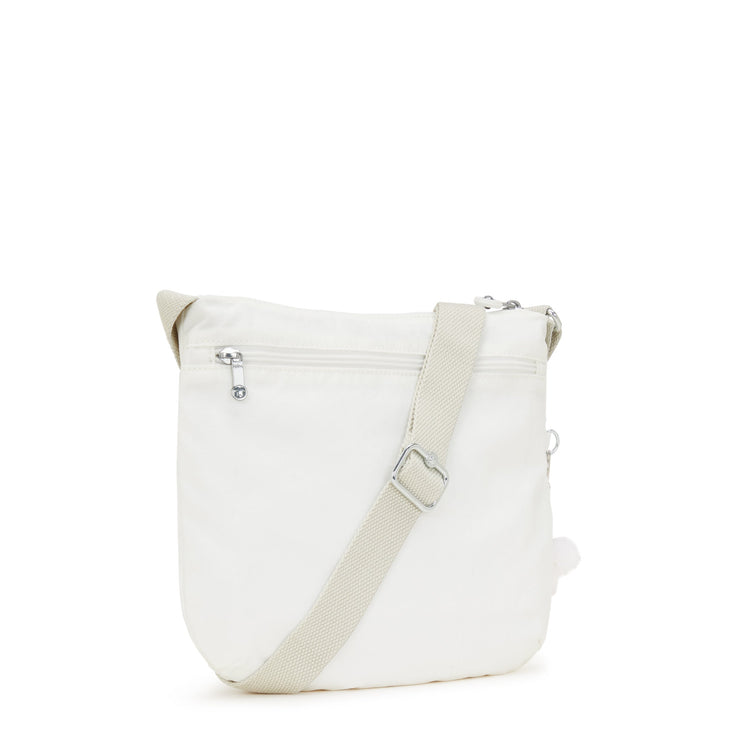 KIPLING-Arto-Medium crossbody-Pure Alabaster-19911-6KH