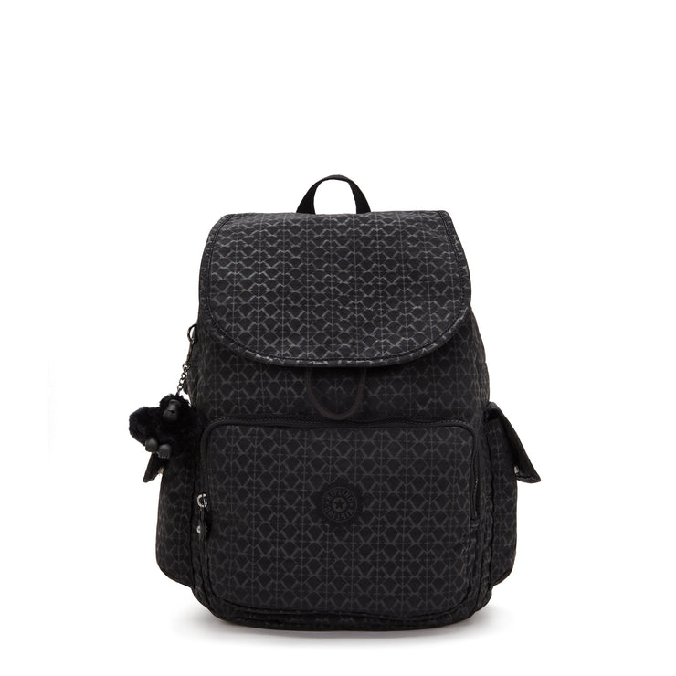 KIPLING-City Pack-Medium backpack-Signature Emb-24681-K59