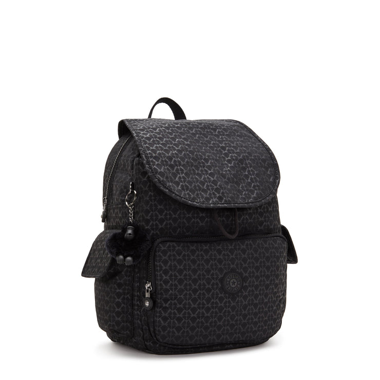 KIPLING-City Pack-Medium backpack-Signature Emb-24681-K59