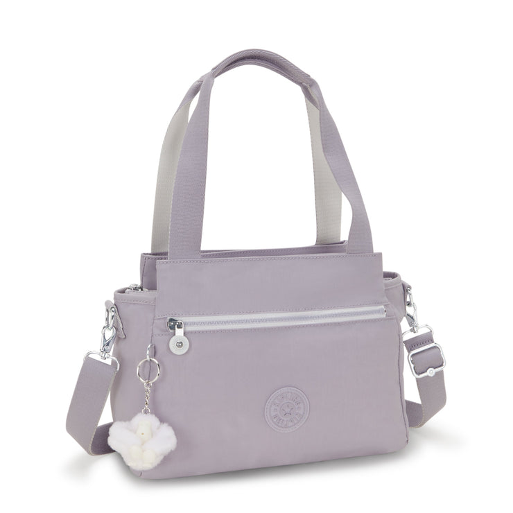 KIPLING-Elysia-Medium shoulderbag (with removable shoulderstrap)-Tender Grey-43791-1FB