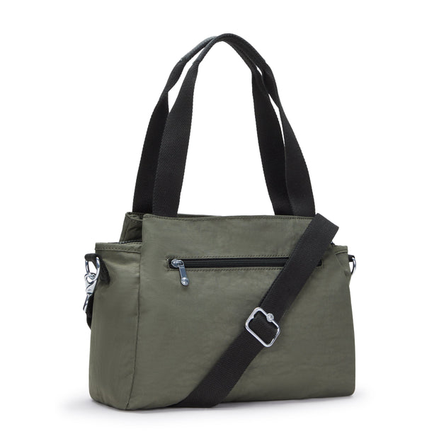 KIPLING-Elysia-Medium shoulderbag (with removable shoulderstrap)-Green Moss-43791-88D