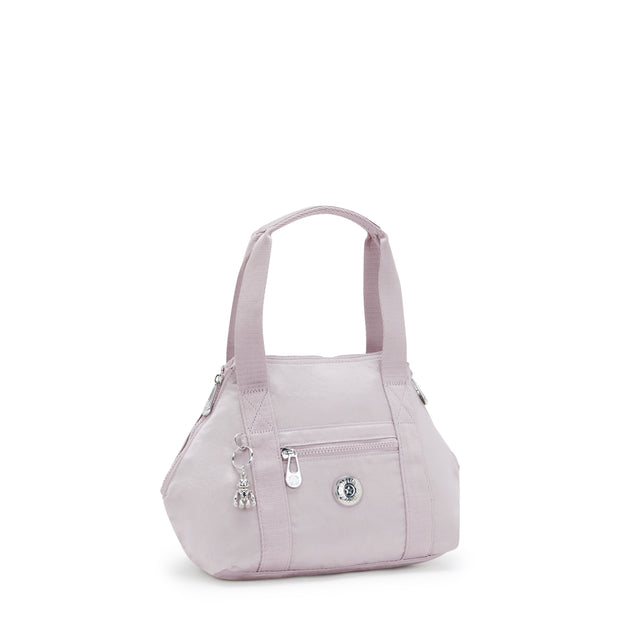 KIPLING-Art Mini-Small handbag (with removable shoulderstrap)-Gleam Silver-I2526-K6G