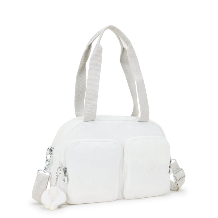 KIPLING-Cool Defea-Medium shoulderbag (with removable shoulderstrap)-Pure Alabaster-I2849-6KH