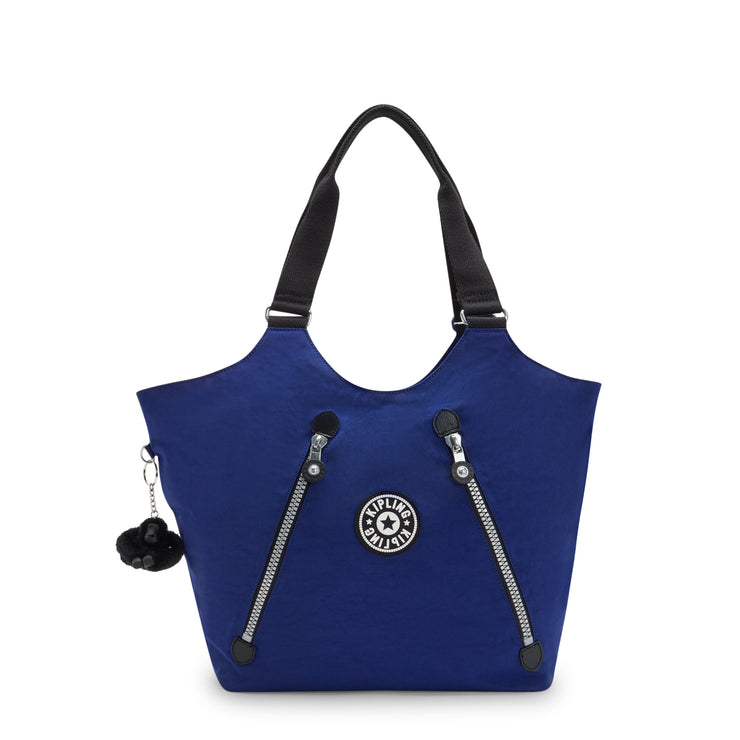 KIPLING-New Cicely-Medium Tote with Zipped Closure-Rapid Navy-I2888-BP6