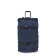 KIPLING-Aviana M-edium Wheeled Suitcase with Adjustable Straps-Blue Bleu 2-I2966-96V