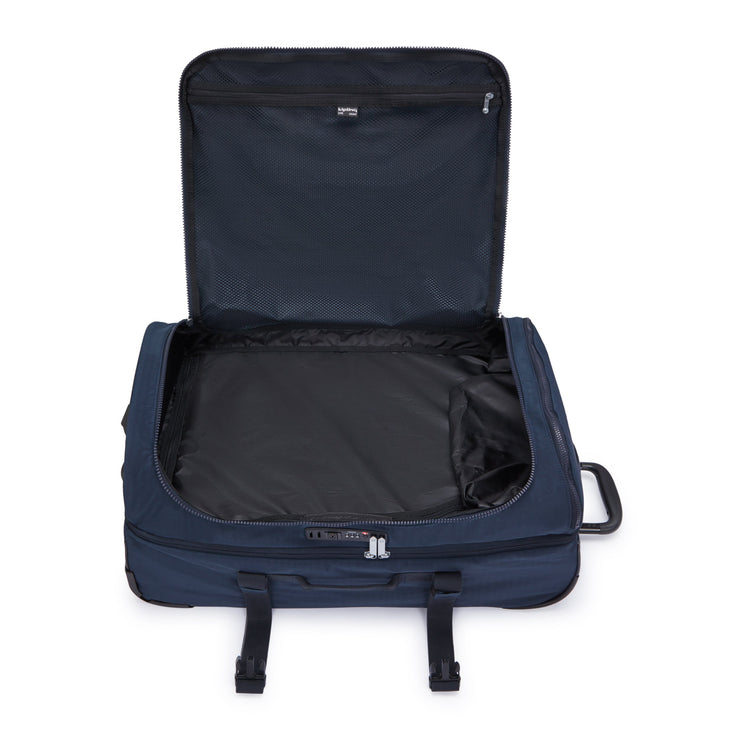 KIPLING-Aviana M-edium Wheeled Suitcase with Adjustable Straps-Blue Bleu 2-I2966-96V