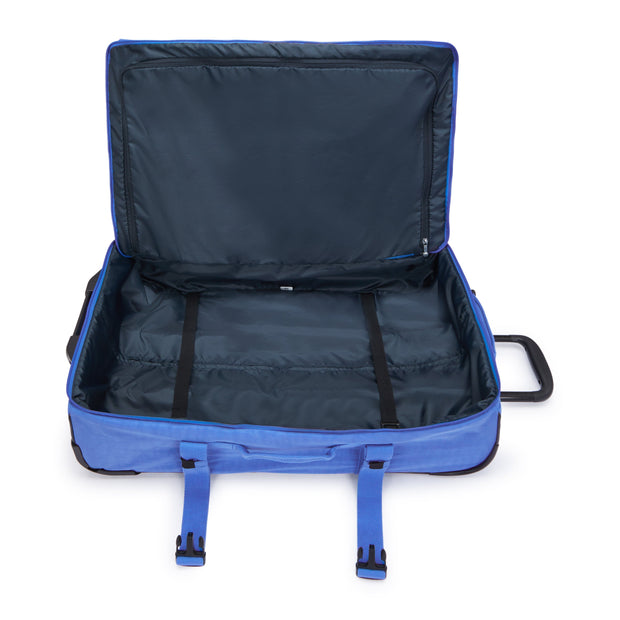 KIPLING-Aviana M-edium Wheeled Suitcase with Adjustable Straps-Havana Blue-I2966-JC7