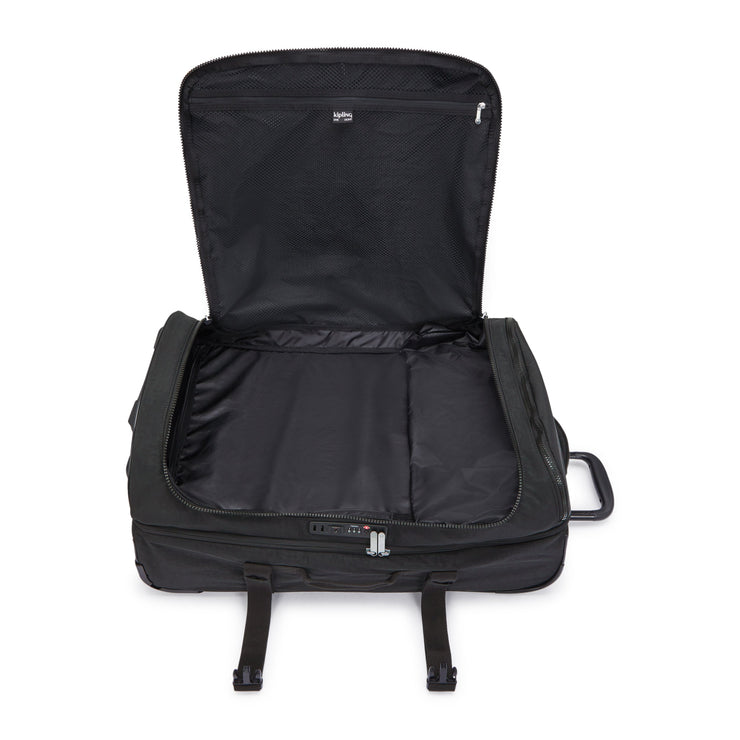 KIPLING-Aviana M-edium Wheeled Suitcase with Adjustable Straps-Black Noir-I2966-P39