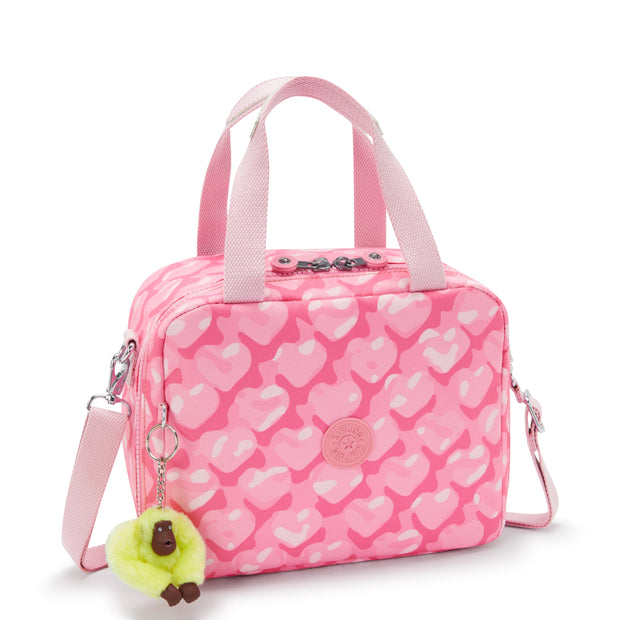 KIPLING Large lunchbox (with trolley sleeve) Female Adorable Hearts Miyo I2989-1NB