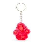 KIPLING-Monkeyclip Xs Kh Pack10-Extra small monkey keyhanger-Pink Monkey-I3088-3FL