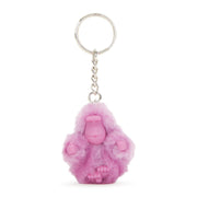 KIPLING-Monkeyclip Xs Kh Pack10-Extra small monkey keyhanger-Blooming Pink-I3088-R2C