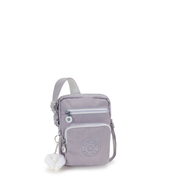 KIPLING-Gunne-Small Crossbody with Adjustable Straps-Tender Grey-I3244-1FB