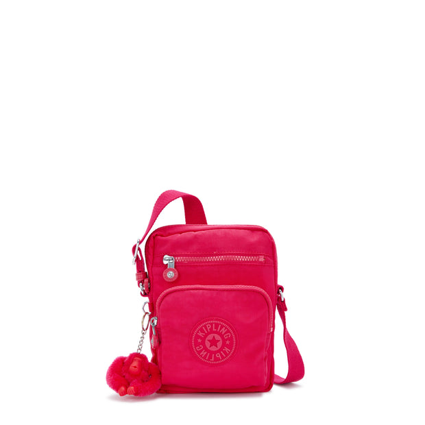 KIPLING-Gunne-Small Crossbody with Adjustable Straps-Confetti Pink-I3244-T73