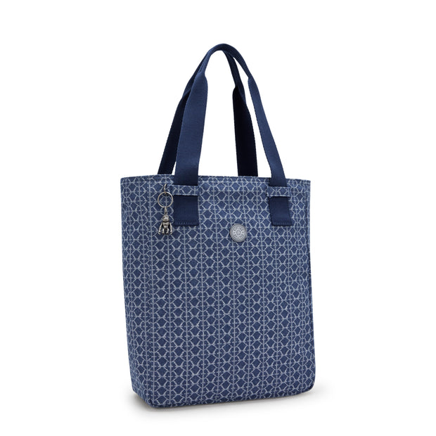 Kipling Jowns Signature Denim Medium Tote I3283-7PF