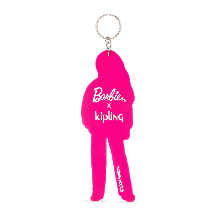 KIPLING-Barbie Charm Extra-Keyhanger-Power Pink-I3295-BA2