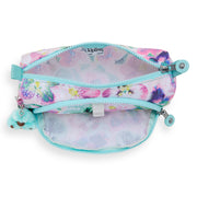 KIPLING-Cute-Medium pencase-Aqua Blossom-I3330-7EC