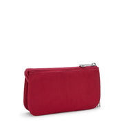 KIPLING Large purse Female Red Red Wine Creativity L I3361-6SE