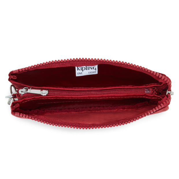 KIPLING Large purse Female Red Red Wine Creativity L I3361-6SE