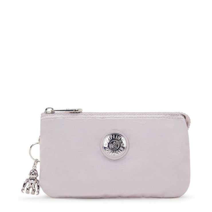 KIPLING-Creativity L-Large purse-Gleam Silver-I3361-K6G