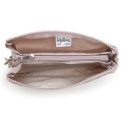 KIPLING-Creativity L-Large purse-Gleam Silver-I3361-K6G