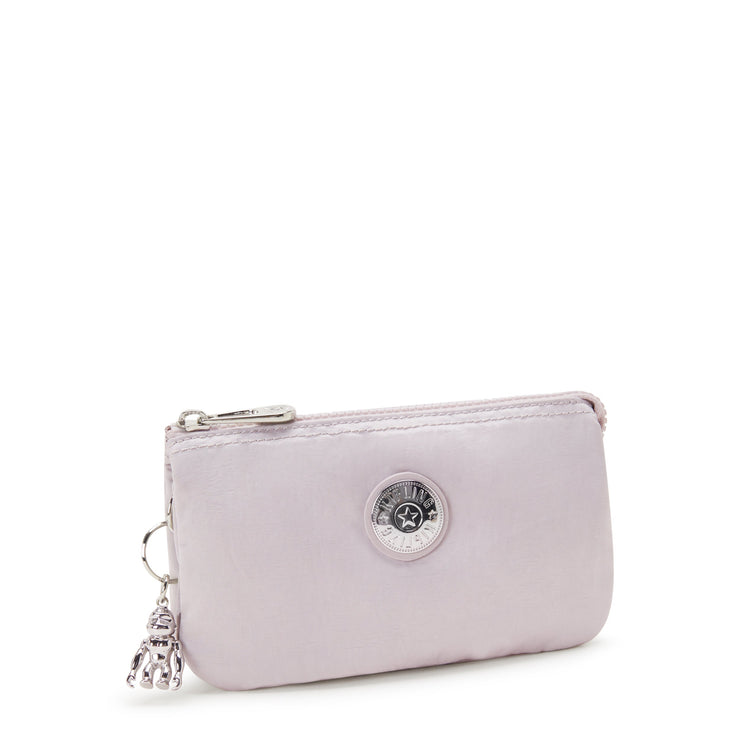 KIPLING-Creativity L-Large purse-Gleam Silver-I3361-K6G