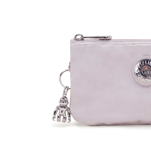 KIPLING-Creativity L-Large purse-Gleam Silver-I3361-K6G