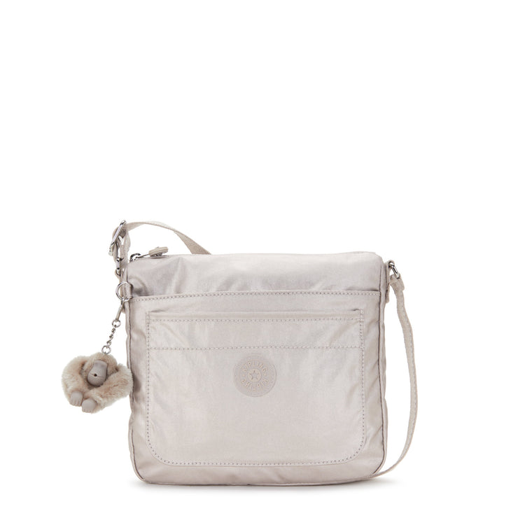 KIPLING-Sebastian-Small Crossbody-Metallic Glow-I3372-48I