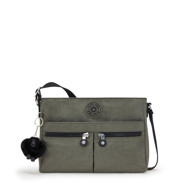 KIPLING-New Angie-Small Crossbody-Green Moss-I3389-88D